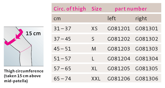 M.4s PCL Dynamic knee brace