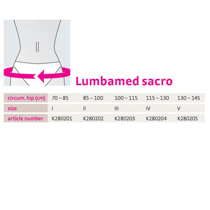 Lumbamed Sacro sacral support