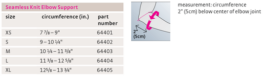 protect Seamless Knit Elbow Support