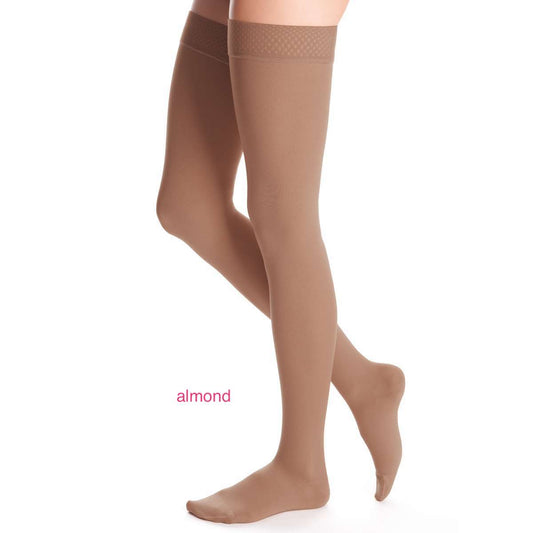 Duomed Advantage thigh high 15-20 mmHg closed toe