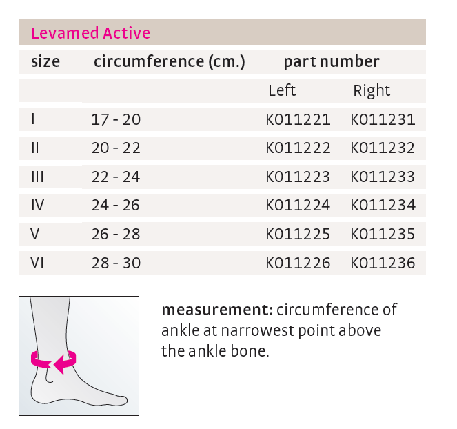 Levamed Active ankle support