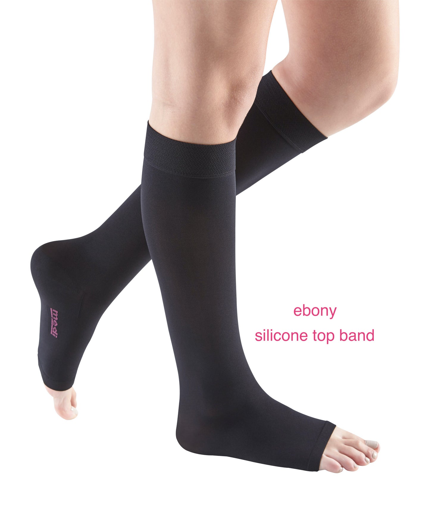 Mediven Comfort knee high silicone top band 20-30 mmHg open toe