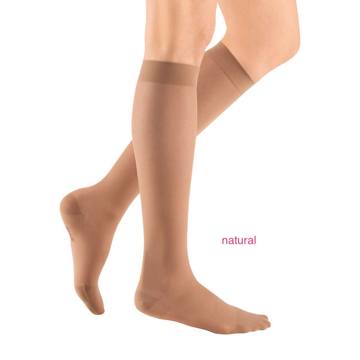 Mediven Sheer & Soft knee high 15-20 mmHg closed toe